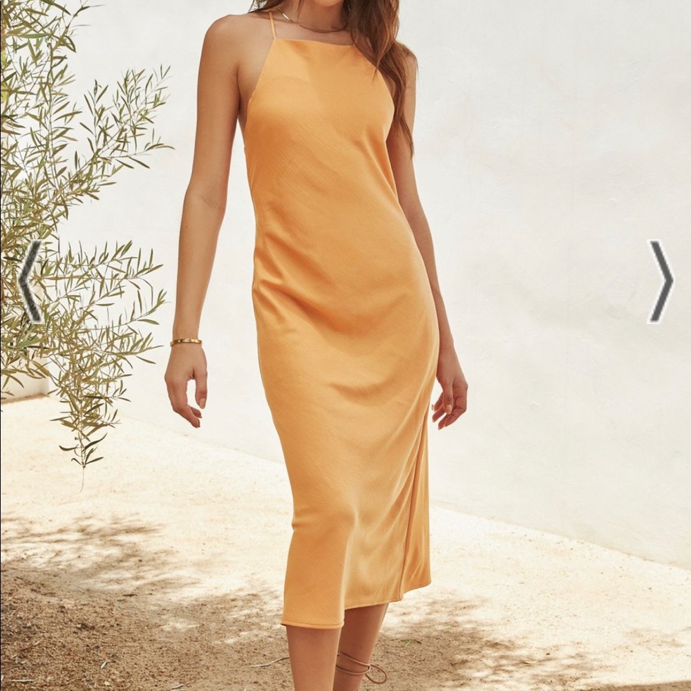 BNWT Vici Dolls Sandstone Midi Dress XS